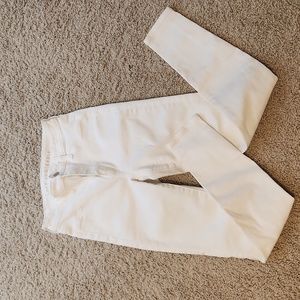 American Eagle White Skinny Jeans Size 2